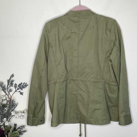 J. Crew Factory Olive Green Jacket - Picture 5 of 8